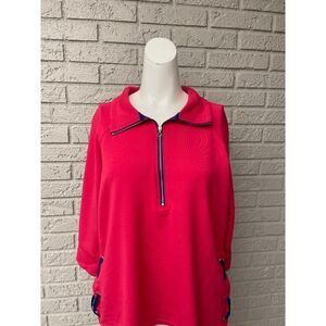 Rafaella Weekend 3/4 Sleeve Sweater / Top Size M